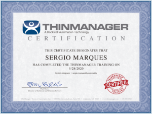 Certificação ThinManager